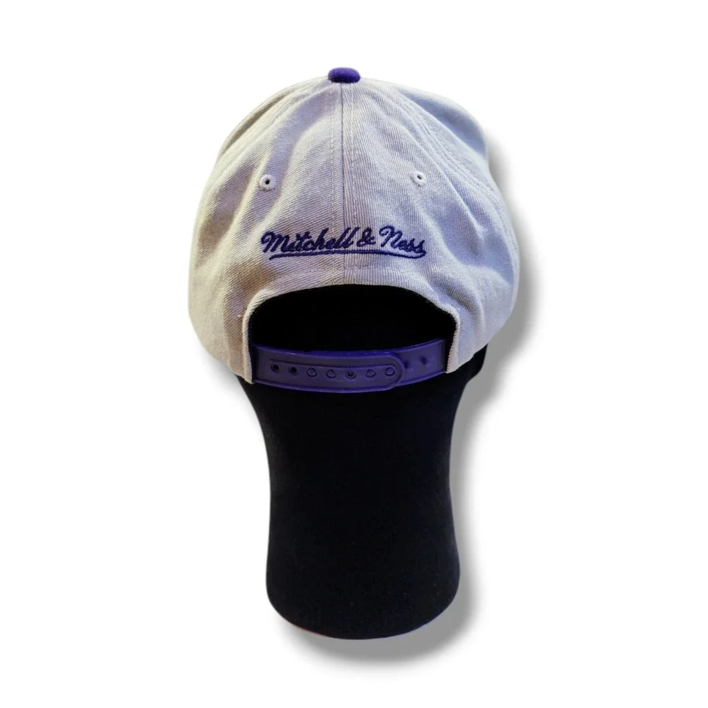 Mitchell & Ness NBA Charlotte Hornets 2 Tone Snapback Hat Cap 100%‎ Wool